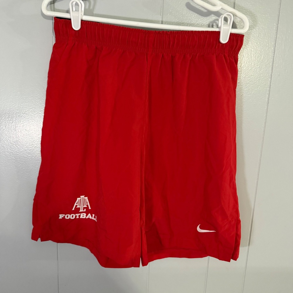 Nike Dri-FIT Football Shorts Mens Large Red‎ ALA Football Athletic Training